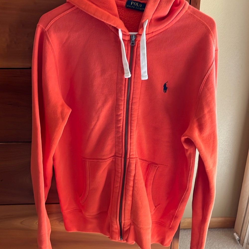 Ralph Lauren Polo zip front hoodie
